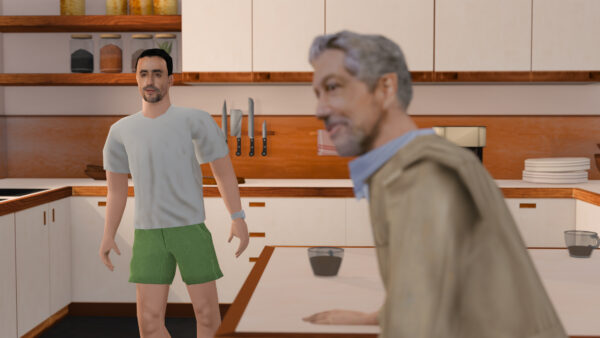 Vertiginous — kitchen scene
